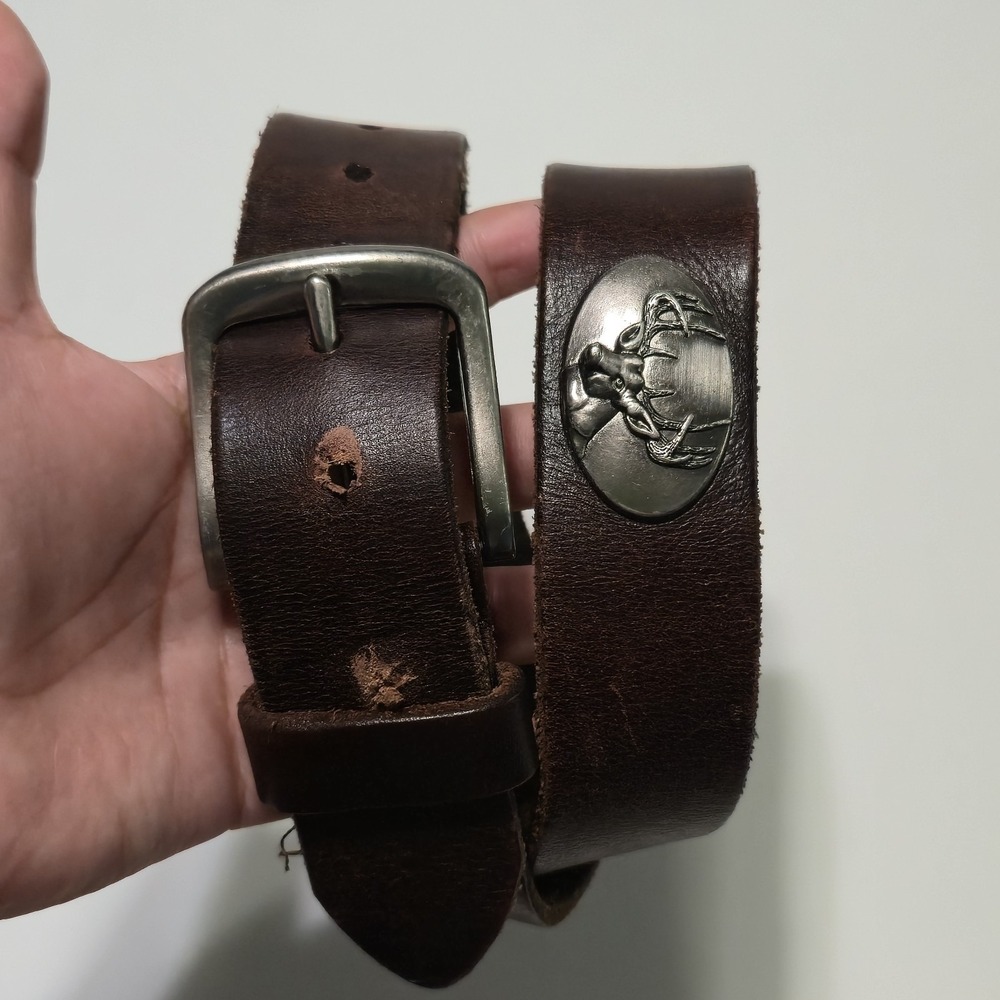 Zep-Pro Georgia Southern GSU Kid's Children Leather Concho Belt Small